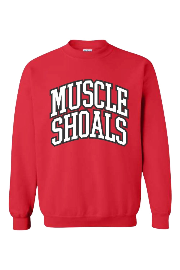 PRE ORDER! Muscle Shoals Red Gildan Sweatshirt