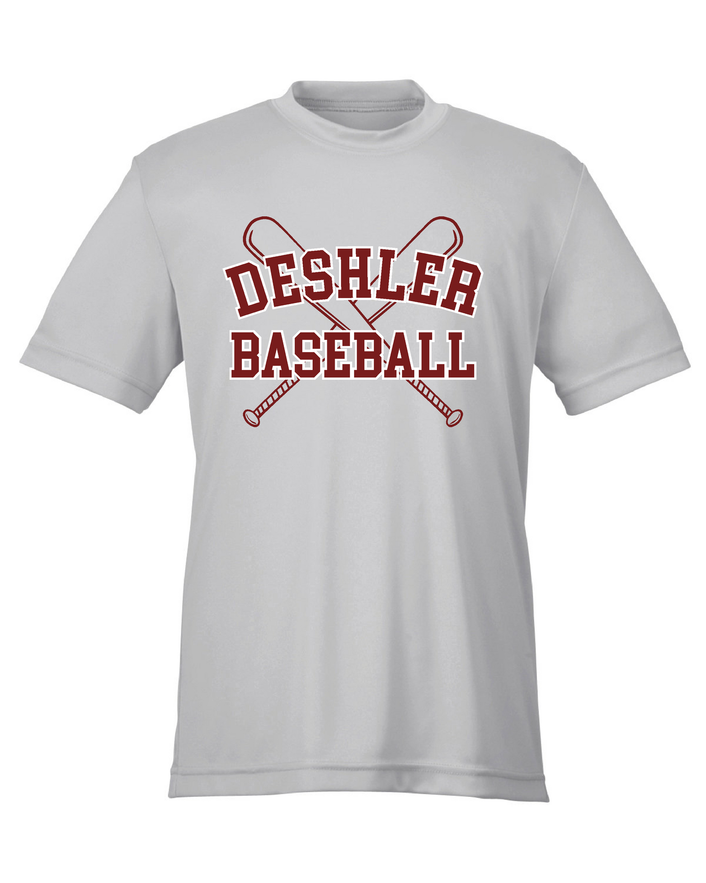 Team 365 Men's Zone Performance T-Shirt Deshler Baseball