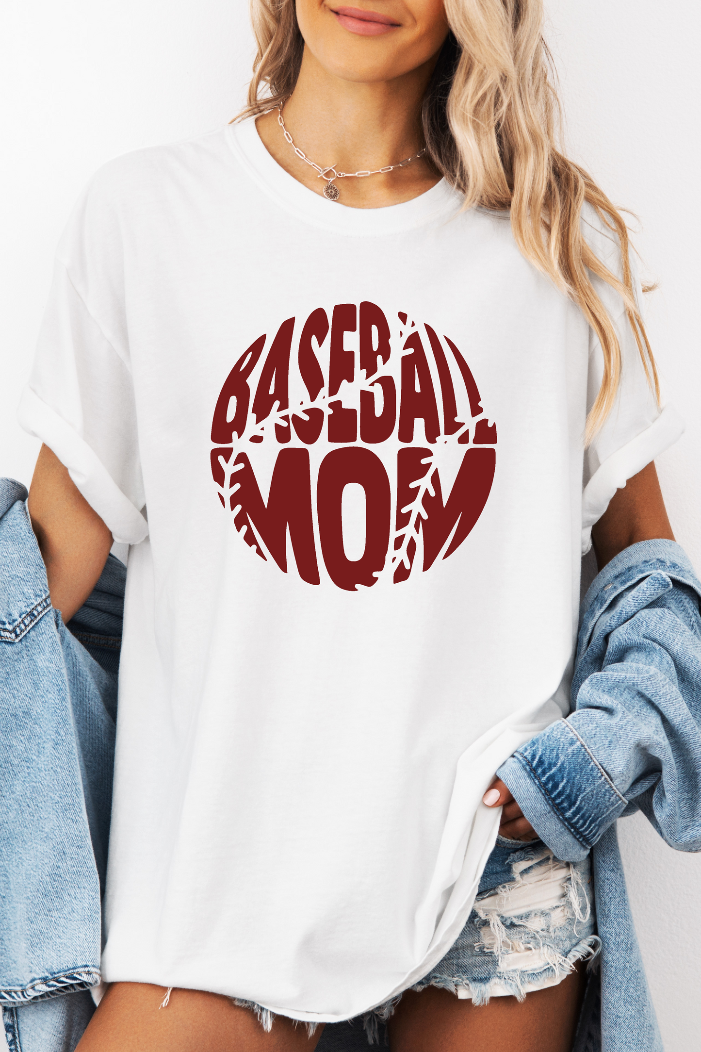 Baseball Mom Softstyle T-Shirt