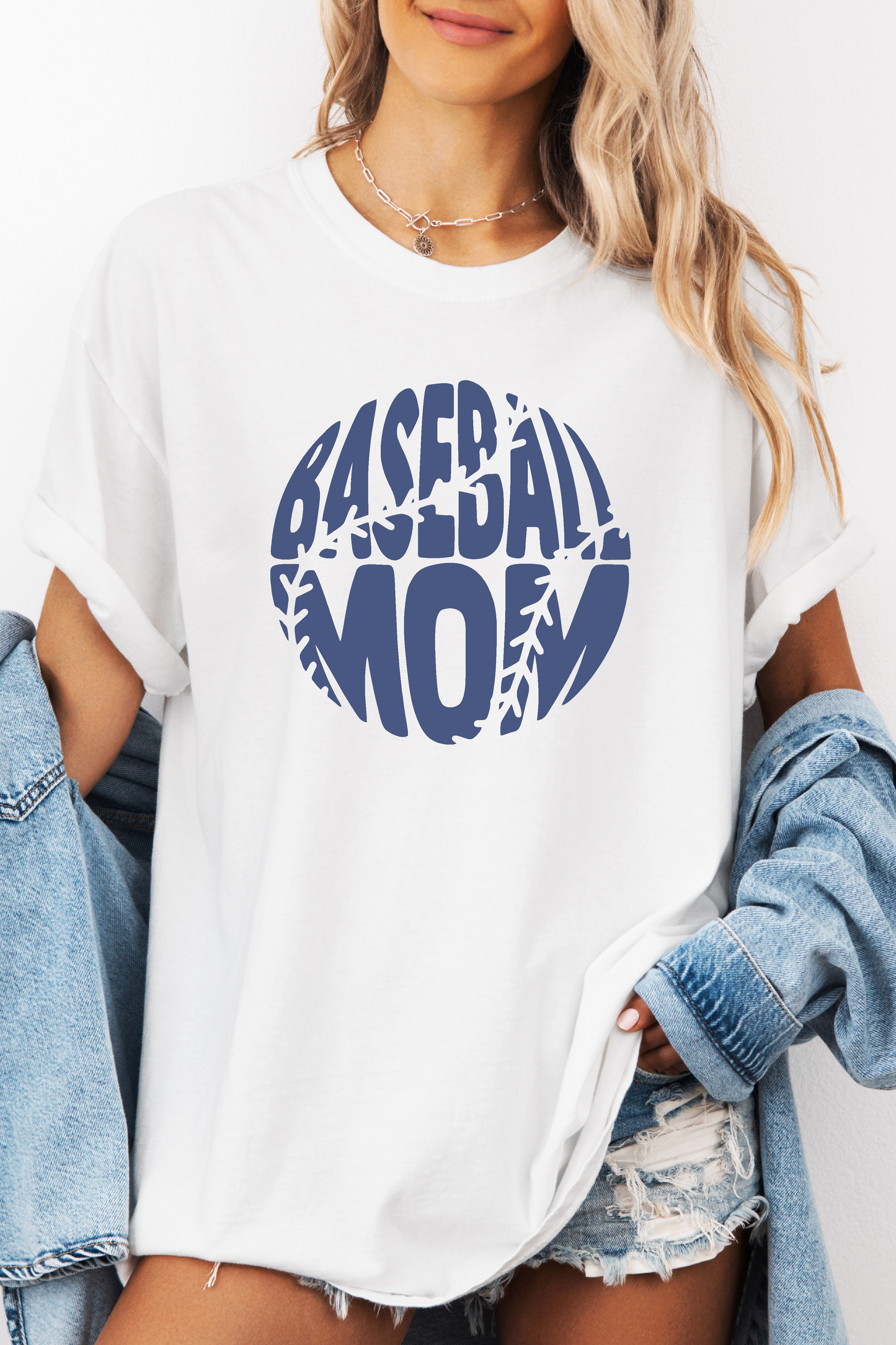 Baseball Mom Softstyle T-Shirt