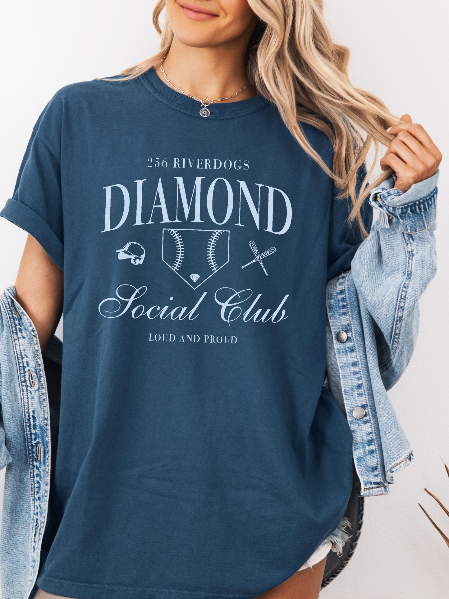 Diamond Social Club Comfort Color Tee