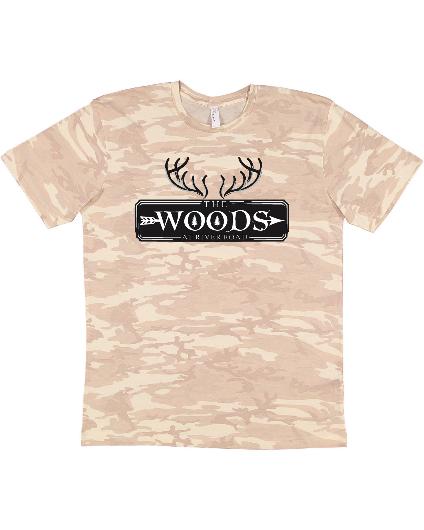 The Woods Tee- Natural Camo