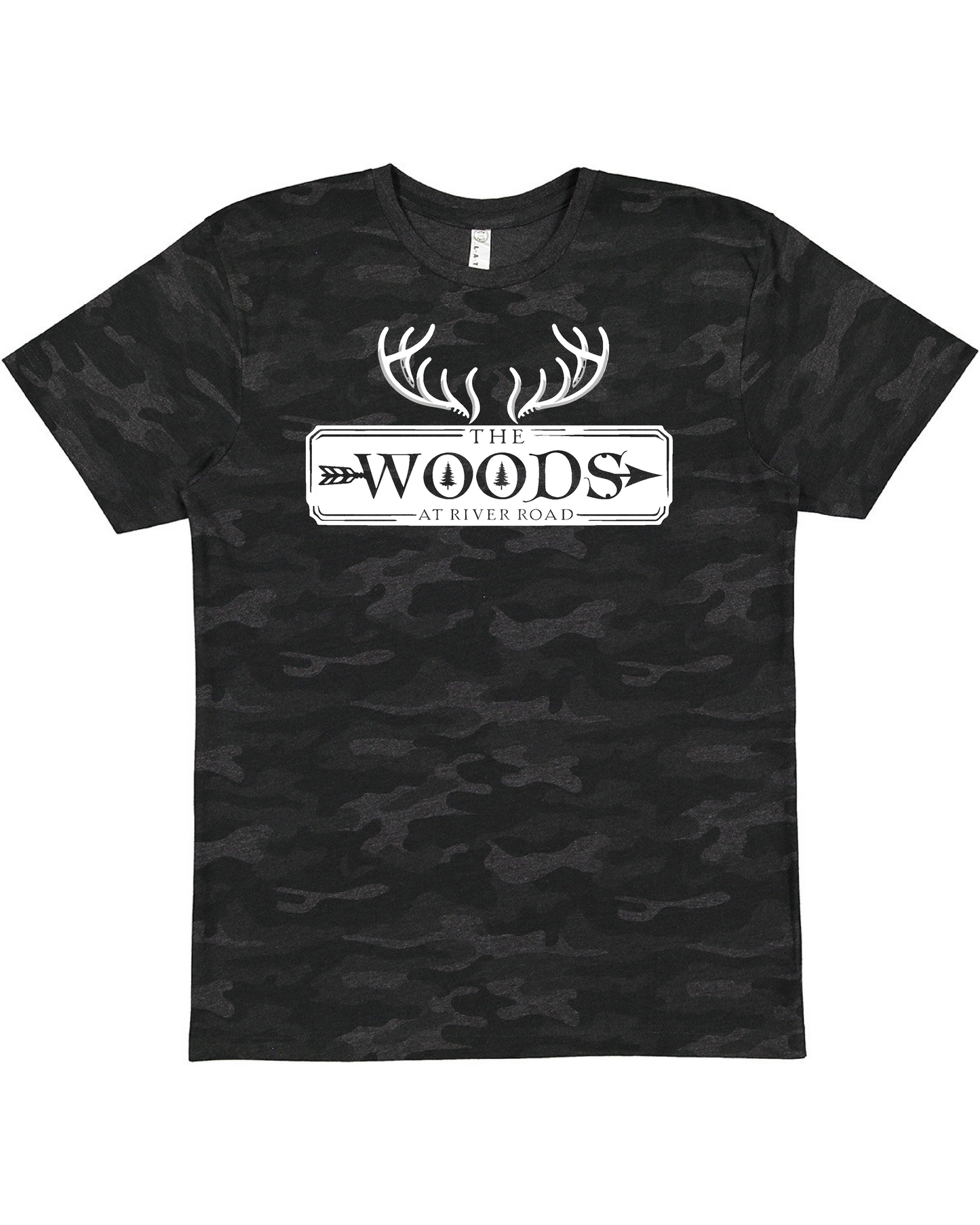 The Woods Tee- Storm Camo