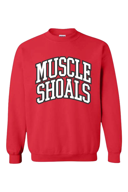 PRE ORDER! Muscle Shoals Red Gildan Sweatshirt