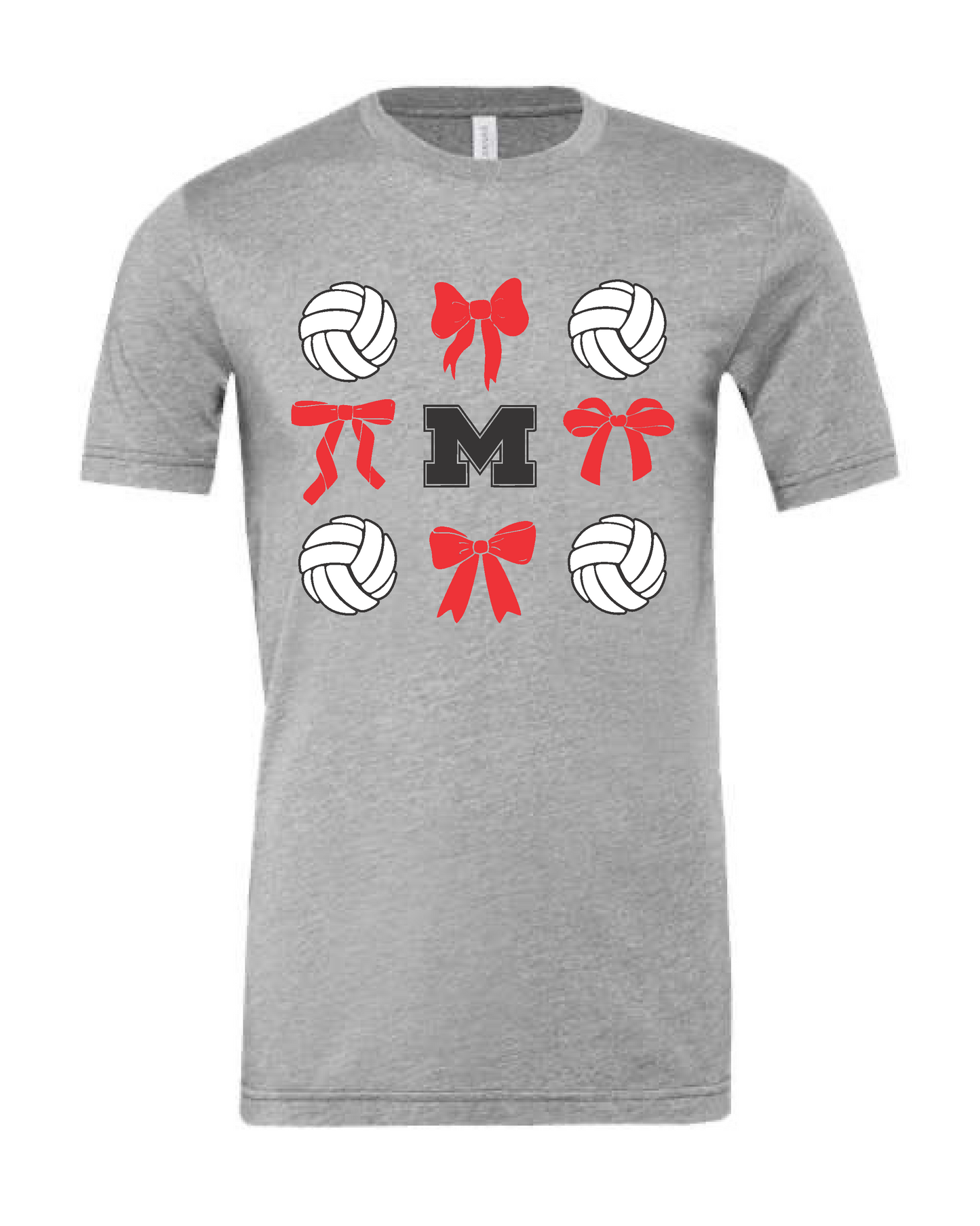 Youth Muscle Shoals Volleyball T-Shirt with Bows