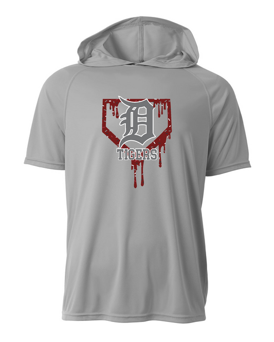 YOUTH Deshler Drip Baseball Hooded Tshirt