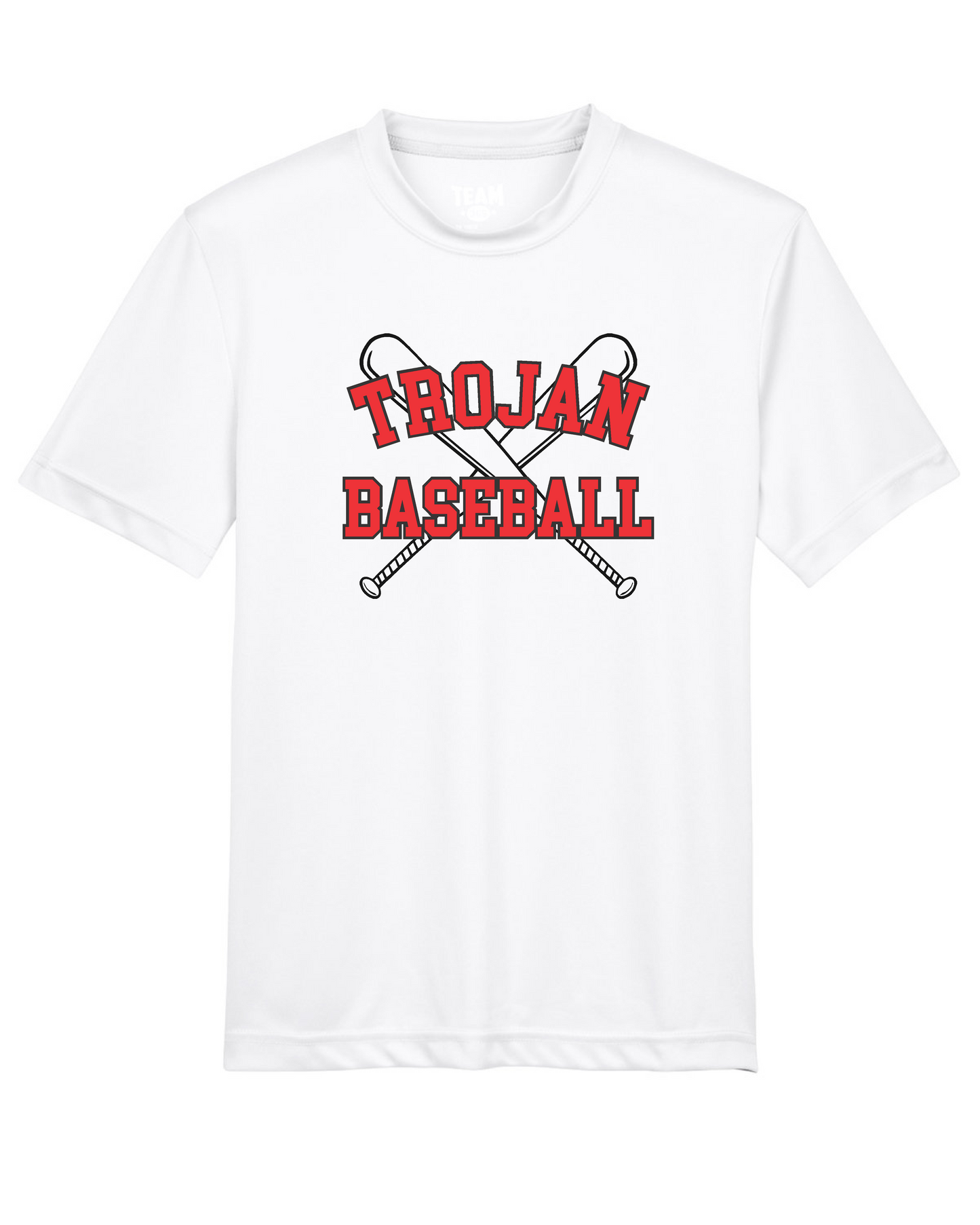 Trojan Baseball Team 365 Men's Zone Performance T-Shirt