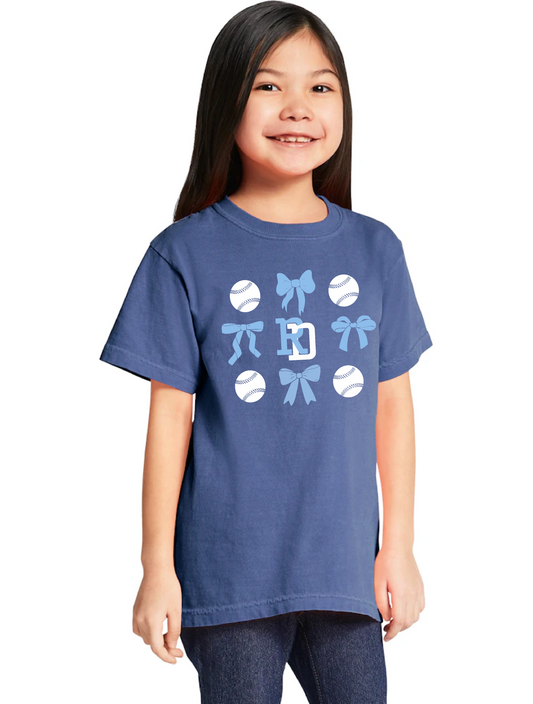 Youth Bows RD Comfort Color Tee