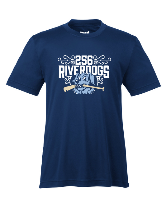 Team 365 Men's Zone Performance T-Shirt  with 256 Riverdog Logo
