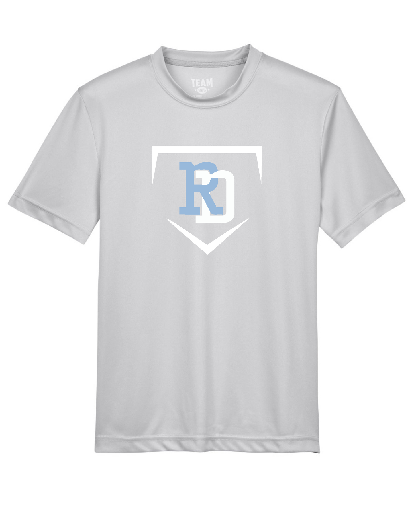 Team 365 Youth Zone Performance T-Shirt RD Home Plate
