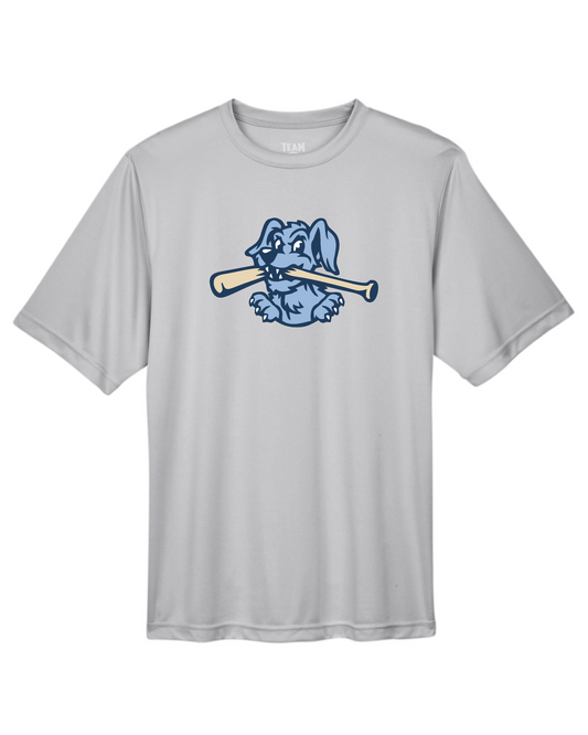 Team 365 Men's Zone Performance T-Shirt Riverdog Mascot Logo