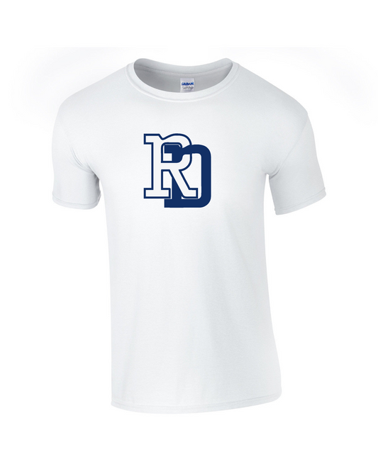 Adult Softstyle T-Shirt with Navy RD Logo