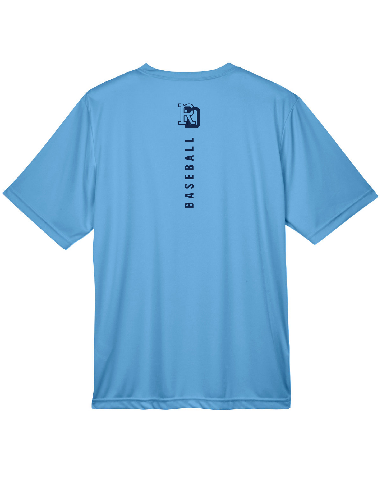 Team 365 Men's Zone Performance T-Shirt- 256 Baseball Navy Design