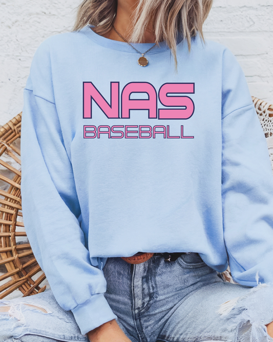 Fleece Crew Sweatshirt NAS Scrappers Baseball