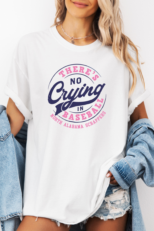 No Crying In Baseball Comfort Color Tee
