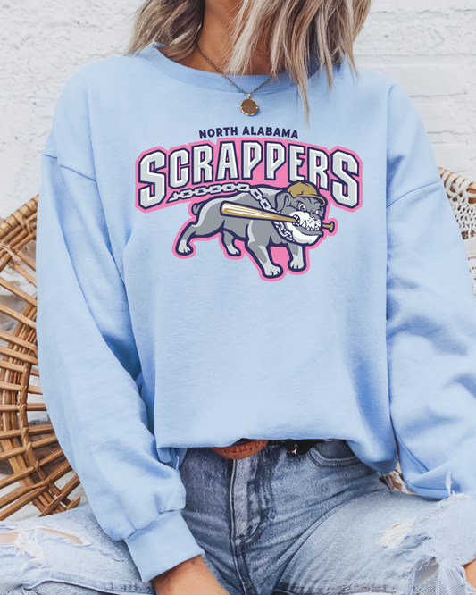 Fleece Crew Sweatshirt North Alabama Scrappers