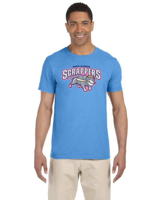 Adult Softstyle T-Shirt with Scrappers Logo