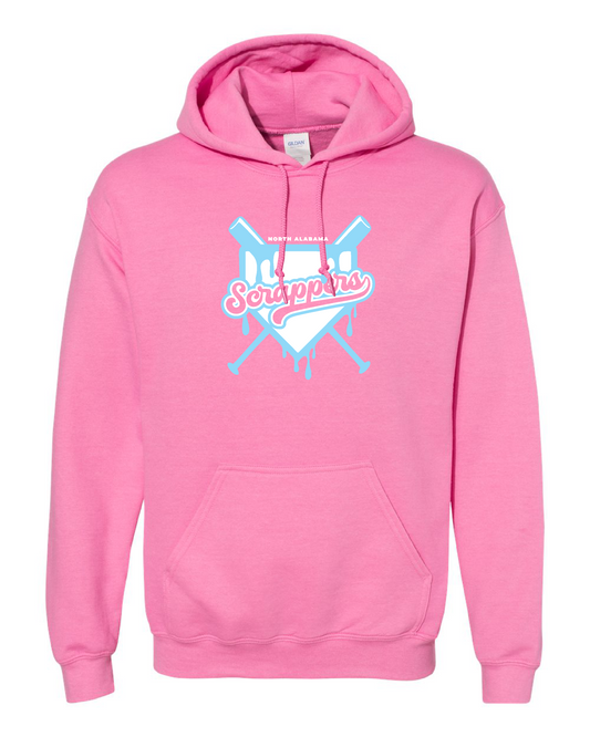 Fleece Hooded Sweatshirt North Alabama Scrappers Drip