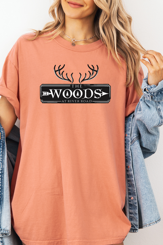 The Woods Comfort Color Tee- Terracotta